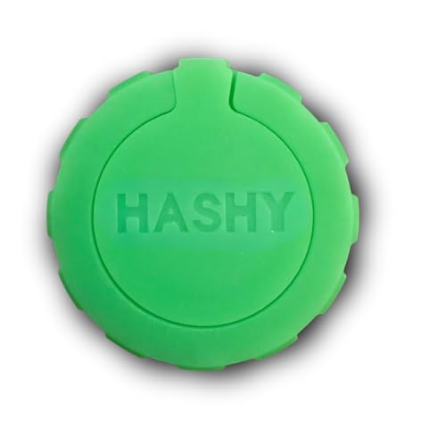 Hashy | Molinillo de silicona para resina | Diferentes colores | (verde)