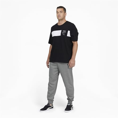 Image of Puma Men's Essentials Logo Fleece Sweat Regular Pants