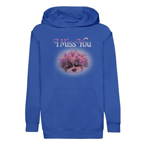 Sweat enfant haut de gamme illustration artistique vintage petit chien
