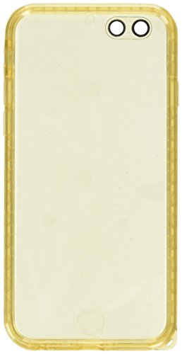 Cos2be Multi-Protection Transparent Phone Case Shockproof Dustproof Touched ID Fingerprint Full Sealed Protection Cover for Apple iPhone (Gold, 4.7