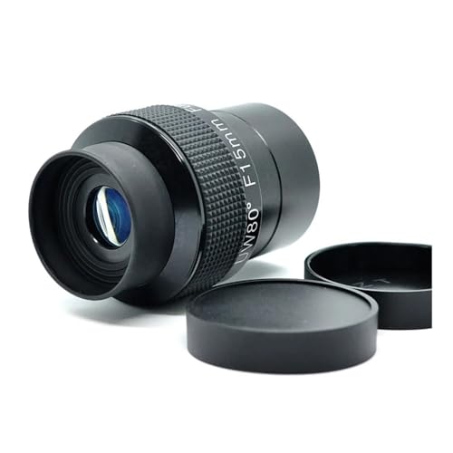Ocular para telescopios astronómicos UW80 grados de 2 pulgadas y F15 mm