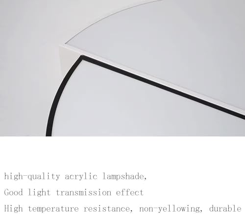 Plafonnier LED 28W circulaire tricolore à télécommande de 52cm