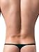 iKingsky Men's Big Pouch G-string Sexy Breathable Y-back Thong Underwear Low Rise Spandex Swimming Under Panties for Men (Small, 6 Pack)