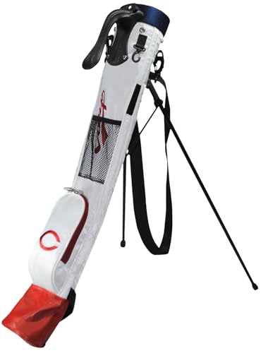 LEZAX Hiroshima Toyo Carp Round Stand Bag, White HCCC-4429