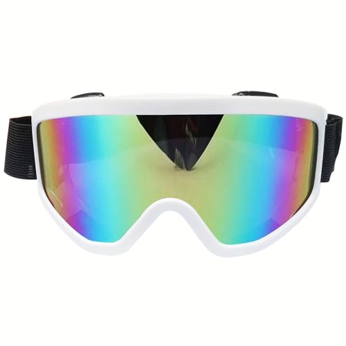 MUSELK Gafas de esquí y snowboard, gafas de esquí antivaho UV, gafas de protección UV, para actividades al aire libre, esquí, ciclismo, snowboard, senderismo, protección ocular, unisex