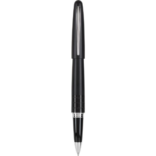 Pilot MR Animal Collection Gel Roller Pen in Gift Box, Matte Black Barrel with Crocodile Accent, Fine Point Stainless Steel Nib, Refillable Black Ink (91235)