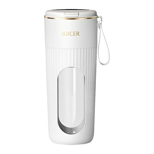Licuadora pequeña para batidos, licuadora portátil - Extractor de multifuncional | Licuadora personal recargable portátil de 340 ml para batidos, preparación de alimentos