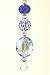 Lavender Rhinestone and Brilliant Iridescent Blue/Green/Purple Elegant Glass Ceiling Fan Pull Chain