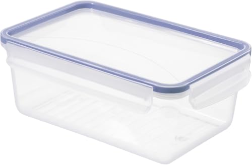 Rotho Kühlschrankdose Click & Lock, 2 l horizon blau Vorratsdose