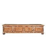 DIVERSI UTILIZZI - La cassapanca in legno può essere usata come panca contenitore legno da salotto, panca legno camera da letto, cassapanca da interno e baule da esterno legno.