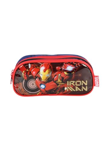 Luxcel Bolsa Escolar Vingadores Homem de Ferro 2 Divisórias New