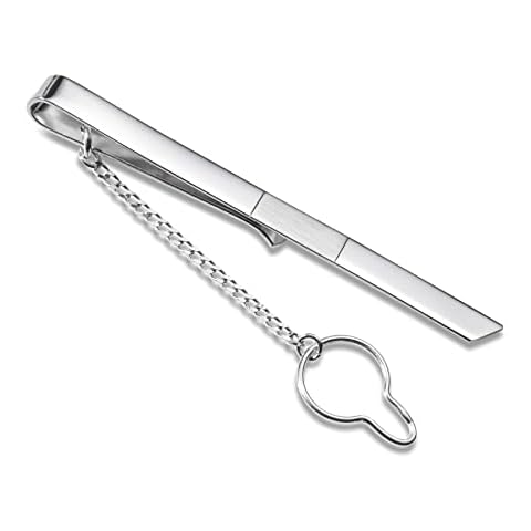 STERLL Herren Krawattennadel Hochzeit Sterling-Silber 925 glänzend Cover