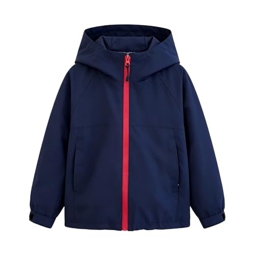 Manteau softshell garçon et fille coupe-vent léger décontracté