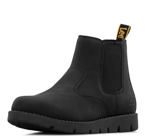 Best Boots for Lee Sin: Top Picks for Ultimate Performance 11 Lee | Roman Chelsea Boot for Men | Durable & Stylish Mens Chelsea Boots | Everyday Men Footwear, Black Mono, 9.5 M