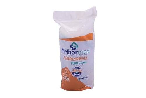 Algodão Hidrófilo Não Estéril Rolo Com 250g MelhorMed