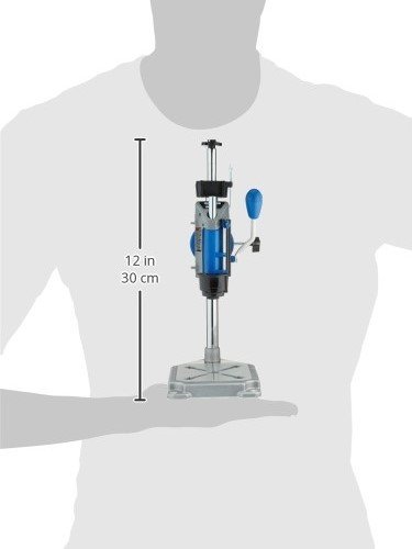 Dremel Drill Press Rotary Tool Workstation Stand with Wrench - Mini Portable Press & Tool Holder - 2 Inch Depth- Ideal for Drilling Perpendicular and Angled Holes - 220-01 - Image 3