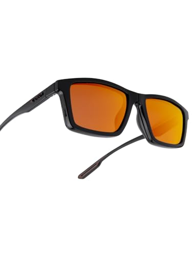 Image of opium Rectangular Sunglasses | 3 in 1 Magnetic Clip On Eyewear | Polarized & UV Protection|Optical Frame with Dual Clip Lens