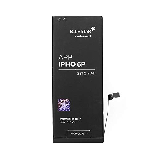 Blue Star Premium HQ - Batería de Li-Pol litio 2915 mAh de Capacidad Carga Rapida 2.0 Compatible con iPhone 6 Plus - Larga Duración