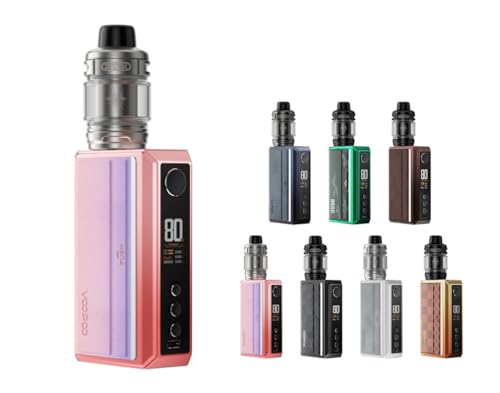 yDrag 5zX^[^[Lbg u[v[ hbO5 177W Box Mod Kit with Uforce-X Tank Atomizer 5.5ml dq^oR Vape xCv (Sakura Pink)