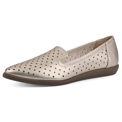 Image of CLIFFS BY WHITE MOUNTAIN Women's Melodic Cushioned Loafer Flat