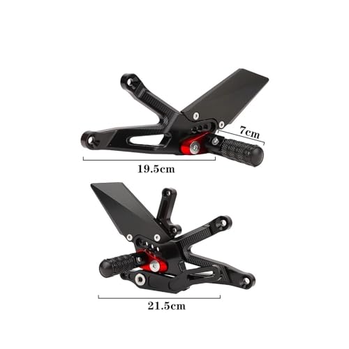 Cale pieds réglables CBR650R CB650R grip maximal accessoires - 7