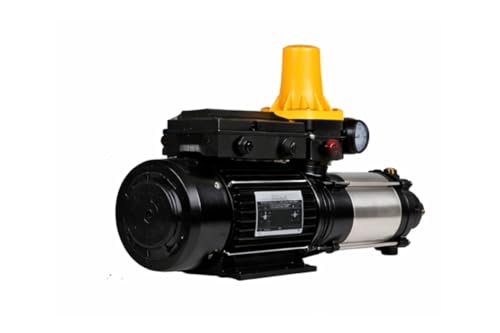 Image of Crompton 1HP Super Silent Pressure Pump with Pressure Controller|4.5 Bar Max Pressure| Automatic Operation for 4-5 Bathrooms, Kitchen, Homes & Villas, 1 Year Warranty