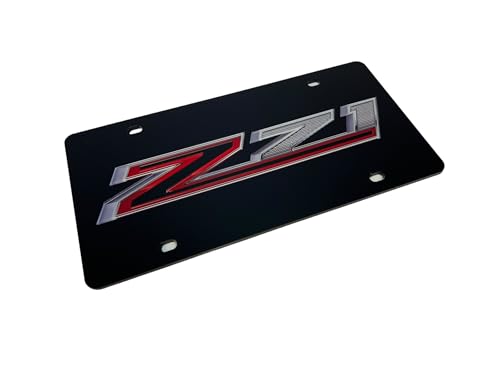 Eurosport Daytona- Compatible/Replacement for 2019- Current, Chevrolet Z71 Lazer-Tag, Acrylic License Plate