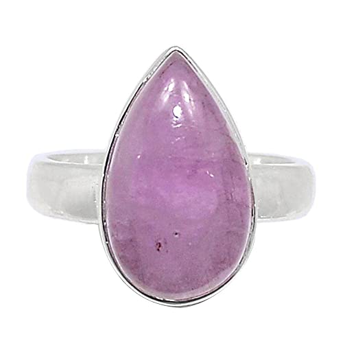 Natural Pink Kunzite 925 Solid Sterling...