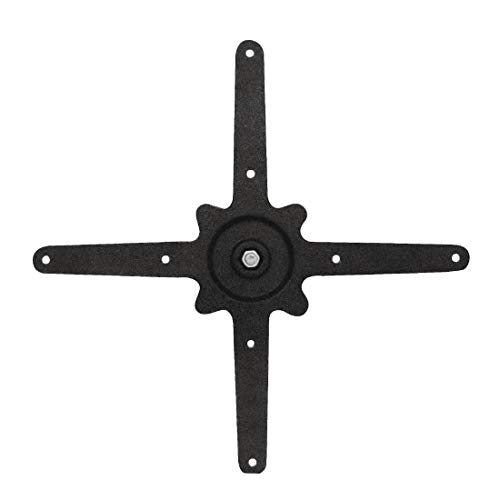 Bolero Gusseisen Tischfuß mit zwei Beinen (2er Pack), Gusseisen, Größe: 720(H)x 740(B)mm, Standardhöhe, Innen- und Außenbereich, verstellbare Füße, für Tischplatten von maximal 1600 x 900 mm, DN642