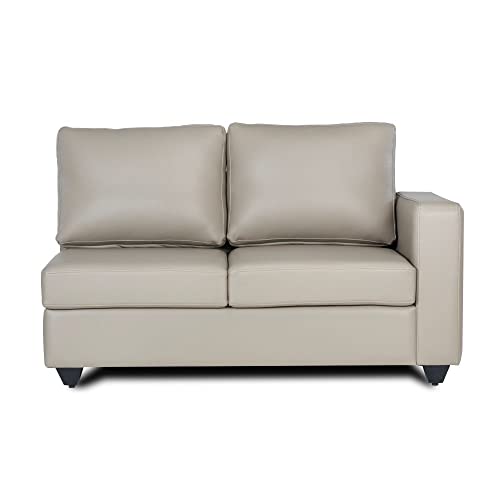 Image of Wakefit Sofa Set | 3 Year Warranty | Sofa 2 Seater, 2 Seater Sofa for Living Room, Wooden Sofa Set, Couch Sofa for Living Room, Sofa for Living Room - Napper(Jindal : Cappuccino)