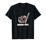 Lecker Tüti X Trauriger Hamster Meme Gras Tüte Cannabis T-Shirt
