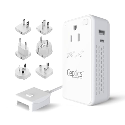 Ceptics Step Down Voltage Converter US to Europe - 200W