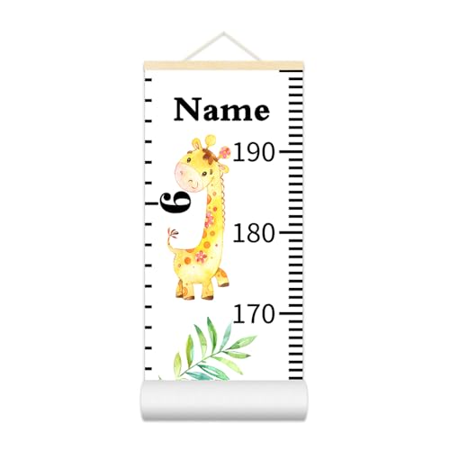 Personalized Growth Chart for Kids, Baby Height Chart with Custom