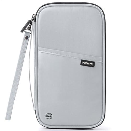 Image of VanFn RFID Travel Passport Wallet, Family Passport Holder, Trip Document Organizer P.Travel Series