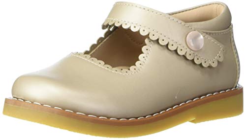 Elephantito Girls Mary Jane , Champagne , 12 Little Kid #TOP2
