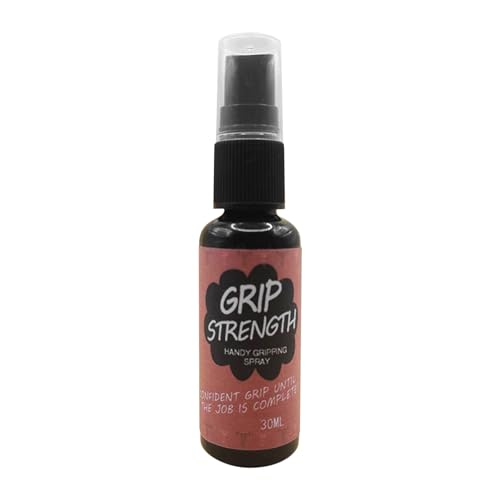 Generic Sticky Grip Spray - Enhanced Gloves Grip Spray, Hand Stick Spray | Anti Slip Sticky Spray for Improved Pole Grip Adhesion, Dry Hands Grip for Tennis Racket Grips Fitness Gymnastic Games, 30mL