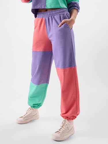 Image of The Souled Store Orchid Sorbet Joggers Women Easy Joggers