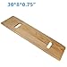 Slide Transfer Board with Handles,FSA Eligible,Made of Heavy-Duty Wood,Mobility Aid for Senior and Handicap,Load Capacity Up to 500 lbs (30 * 8 * 0.75)