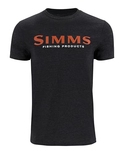 Simms Logo T-Shirt – Men's Short Sleeve Crewneck Tee