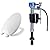 MAYFAIR 1880SLOW 000 Caswell Toilet Seat will Slowly Close and Never Loosen, ELONGATED & Fluidmaster 400H-002 Performax Universal Toilet Fill Valve High Performance Tank and Bowl Water Control