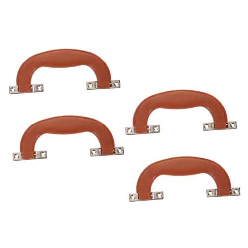 Cabilock 4Pcs Luggage Grip Handles Ergonomic Design for Heavy Loads for Toolboxes Present Boxes Stylish Versatile Baggage Handle Replacement