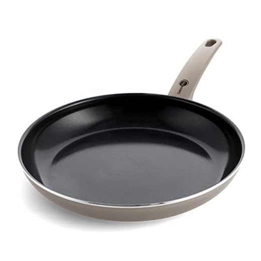 GreenPan stekpanna, non-stick keramisk köksredskap, alla hällar + induktion, ugn- och diskmaskinsäker- Ø 30 cm, brons
