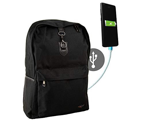 Airel Mochila portátil Inteligente   Impermeable para con Puerto USB