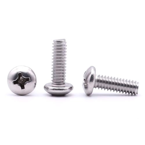 Vis à métaux 1/4–20 x 4,4 cm inox résistant pour stopper le jeu des assemblages