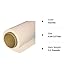 Huamei Seamless Photography Background Paper, Beige Photo Backdrop Paper Roll for Photoshoot, Video and Streaming 53-Inches Wide x 16-Feet, (4.4x16 Feet, #33 Ivorine)