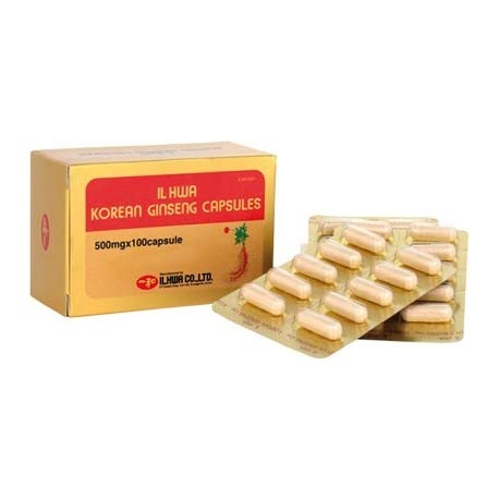 Ginseng Il Hwa 100 cápsulas de Tongil