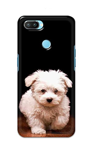 Image of PRINTFIDAA� Printed Hard Back Cover Case for Realme 2 Pro Back Cover (Puppy Dog) -2808