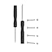 REYDA Screws and Screwdrivers Compatible for Garmin D2 Bravo/D2 Delta PX/D2 Charlie Metal Screw Rods Watch Lugs Watch Adapters Watch Connectors Watch Repair Tool Kit for Garmin Quatix 3/Descent MK1