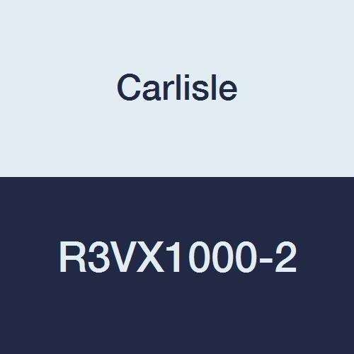 Carlisle R3VX1000-2 Rubber Power-Wedge Cog-Band Banded Belt, 2 Bands, 3/8