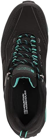Mountain Warehouse Collie Womens Waterproof Hiking Shoes Walking Sneakers Black Womens Shoe Size 6 US | Image 7